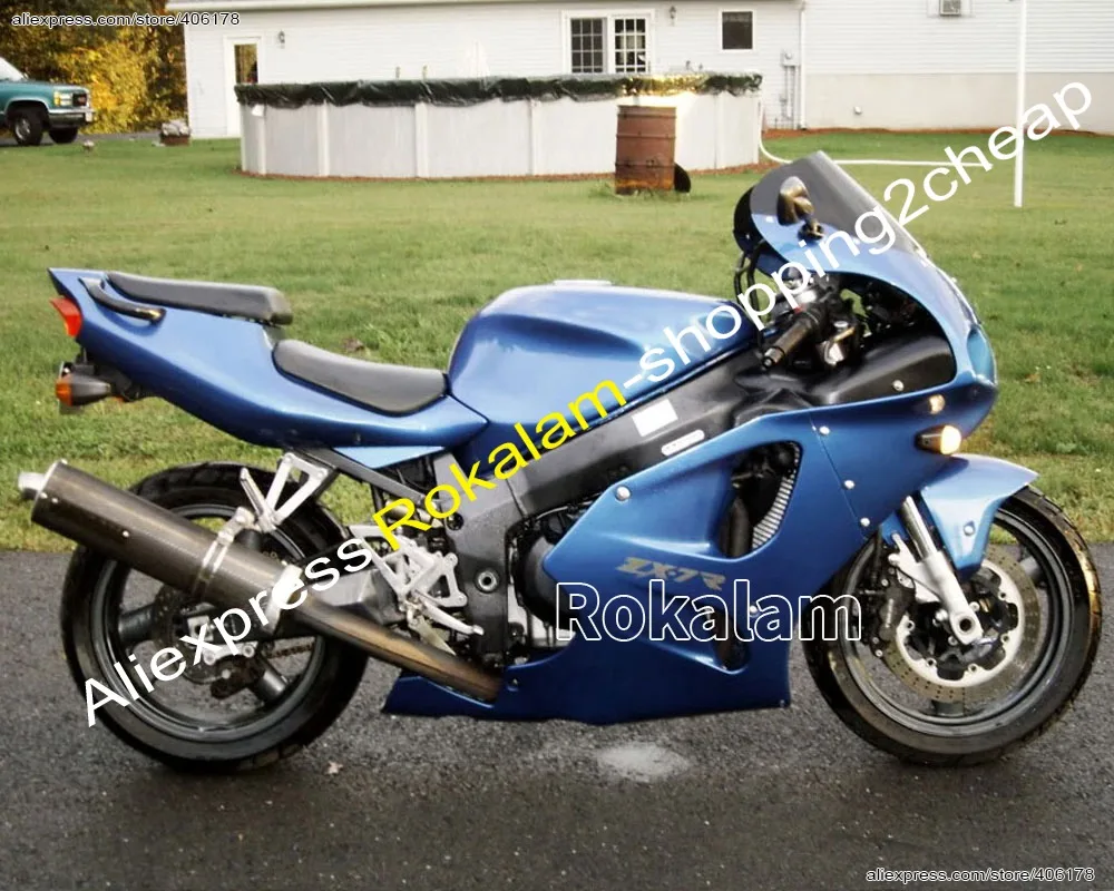 

Blue Body Kit For Kawasaki Ninja ZX7R 1996-2003 ZX-7R ZX 7R 96 97 98 99 00 01 02 03 Aftermarket Motorcycle Fairing Set