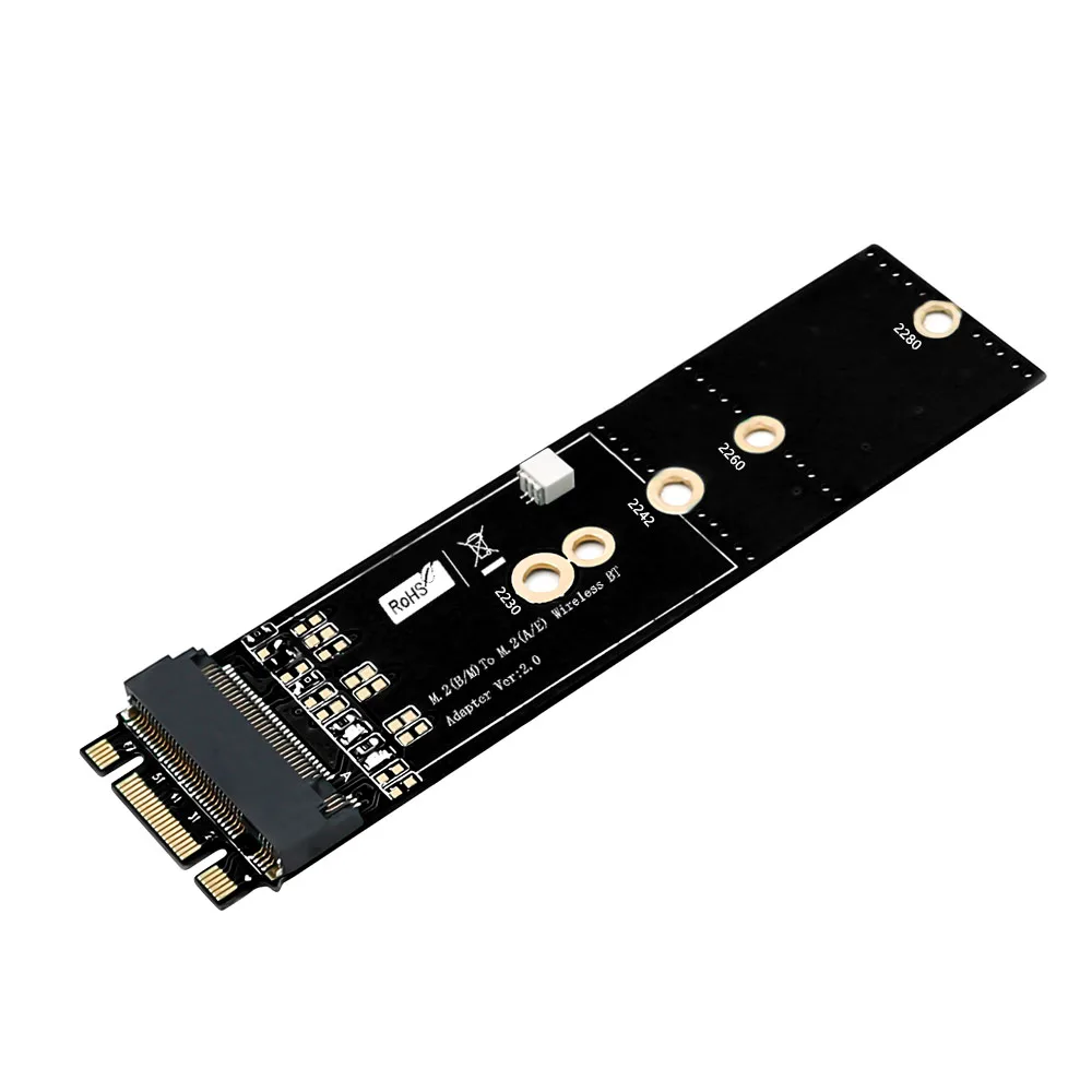 SP Black Metal Case B+M key M.2 NGFF SSD to SATA 6Gb/s adapter card with enclosure Socket m2 NGFF adapter SATA Adapter Converte