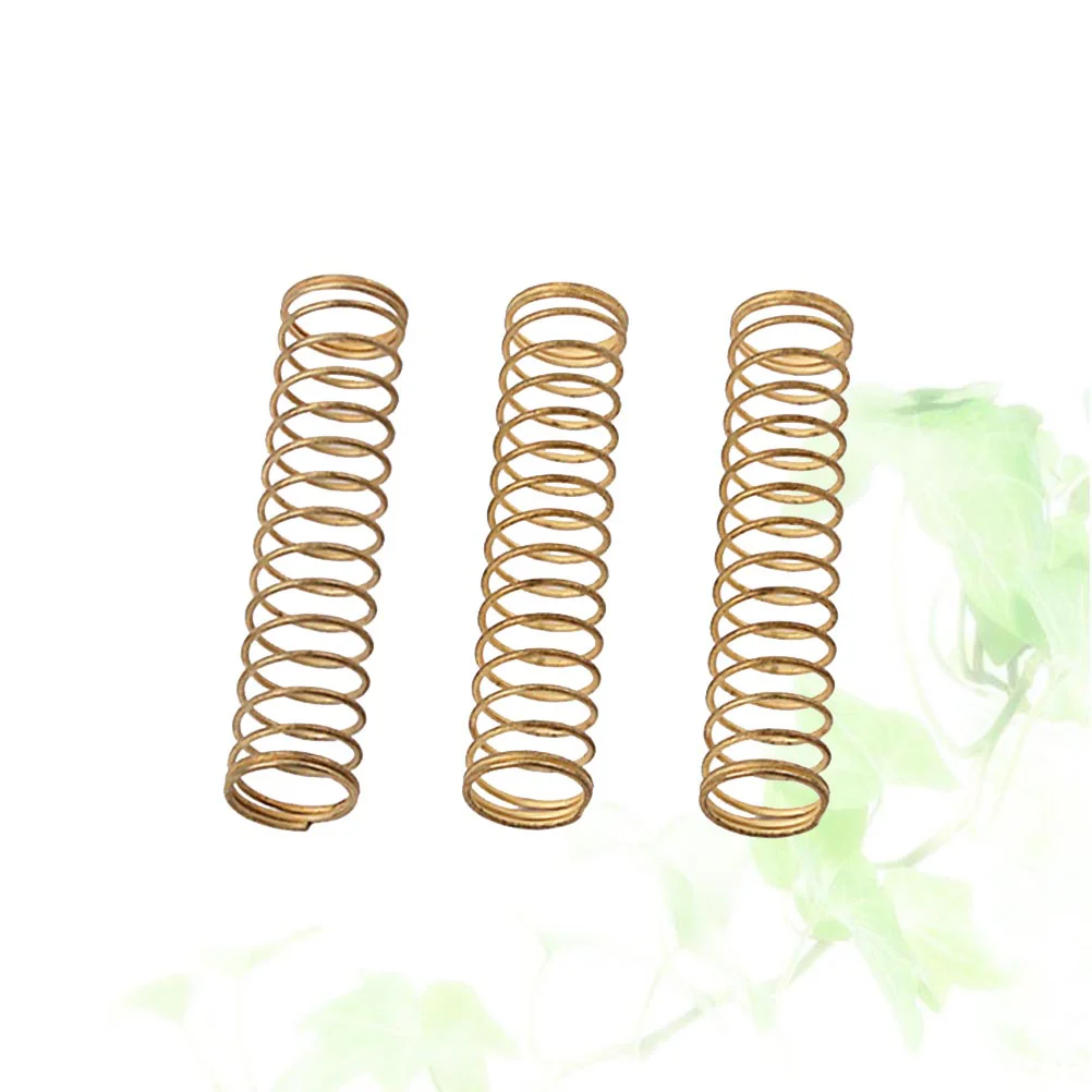 

3 Pcs Trumpet Value Spring Springs Accessories Pickup Truck Woodwind Instrument Parts Metal Guitar Pickups