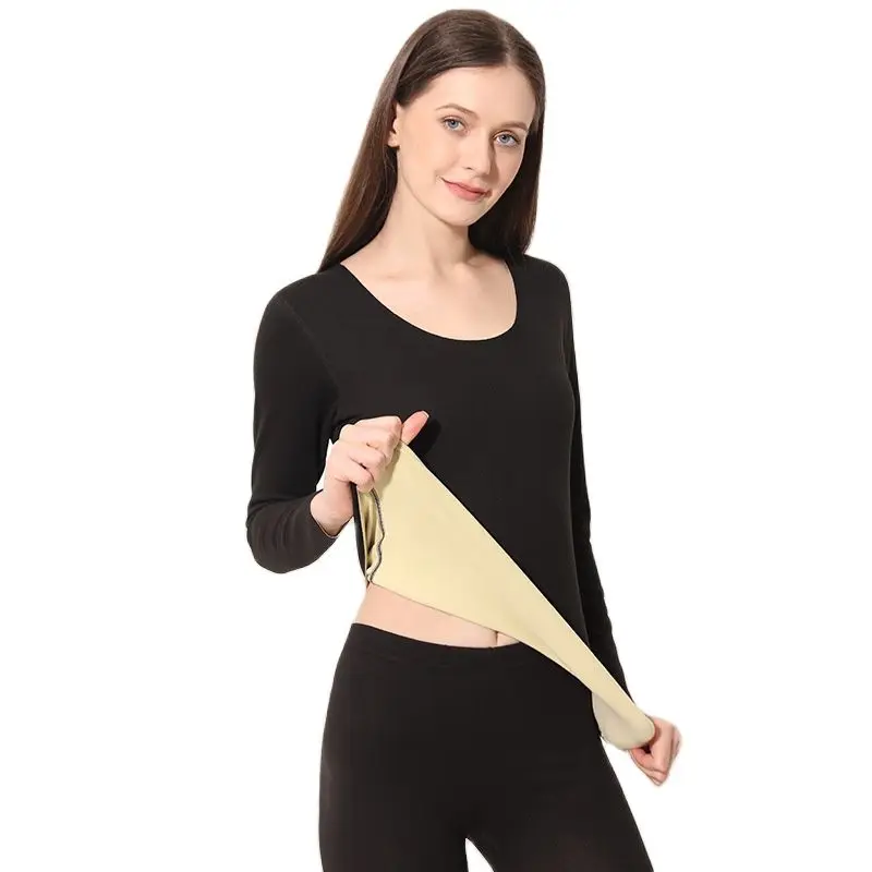 

Winter Clothing Thermal Tops Slim Seamless Thermal Underwear Top Winter Warm Clothes