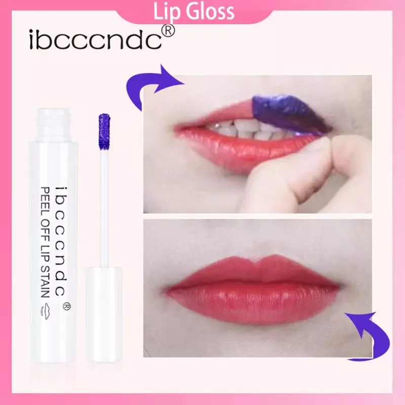 

NEW2023 Tear-off Lip Gloss Lip Tint Pink Lip For Women Makeup Matte Waterproof Liquid Lipstick Lipgloss Red Lips Cosmetic Hot