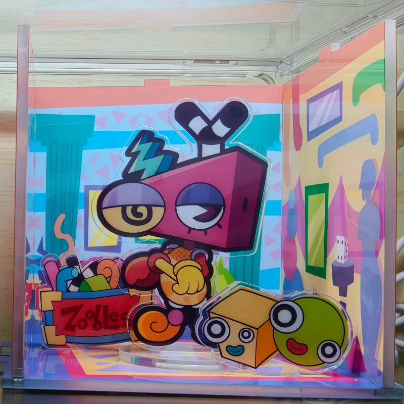 Фото Удивительный цифровой цирк: акриловые фигурки серии Acrylicz Room, аниме-мерч, кавайные украшения, настольные декорации, подарки-сюрпризы №1