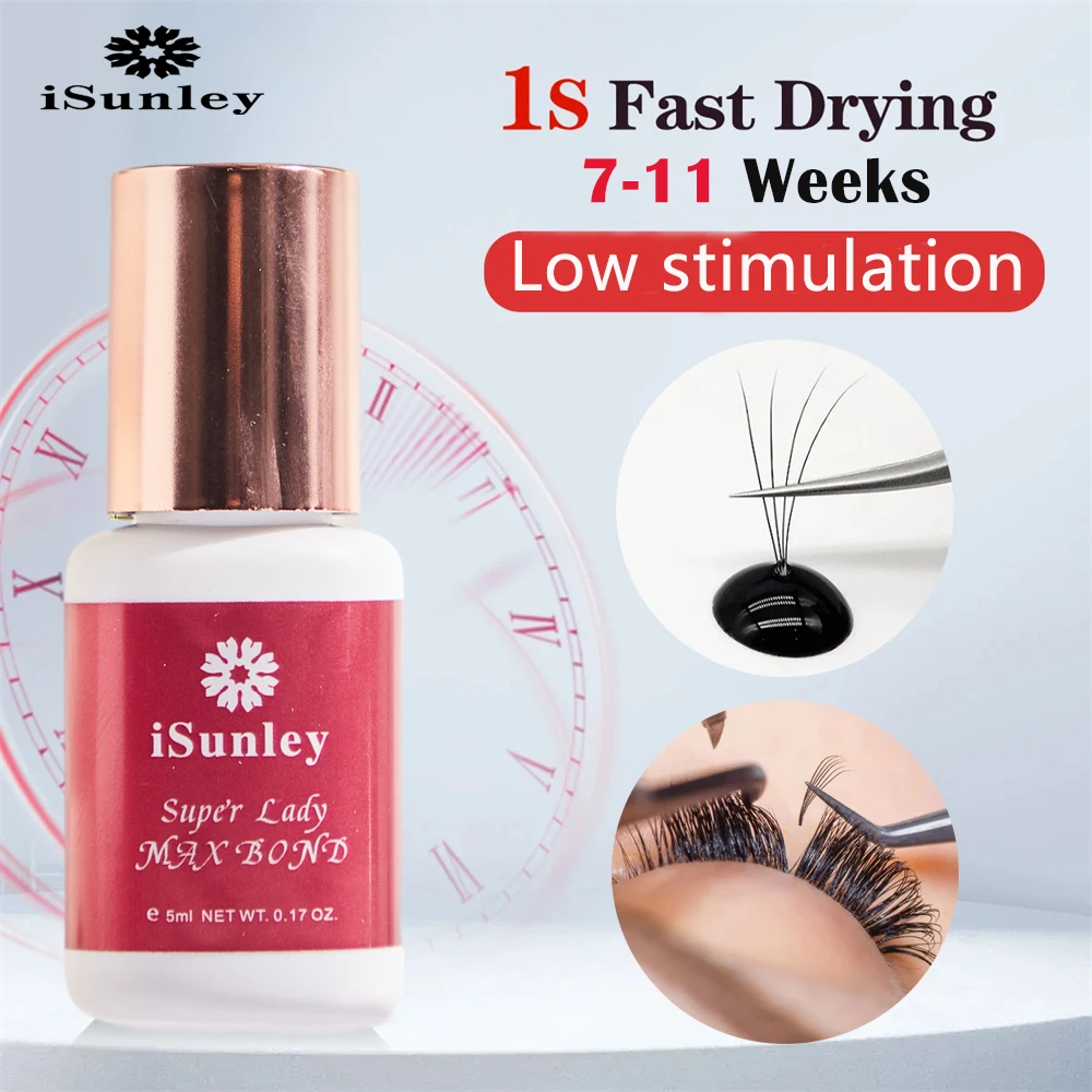 ISunley новый 0 5-2s быстросохнущий профессиональный клей для наращивания ресниц