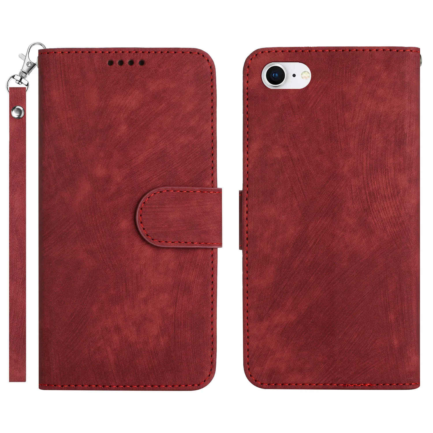 Leather Case Leather Flip Wallet Magnetic Cover Case For iPhone 14 13 12 11 Pro Max mini plus x xr xs Phone Case