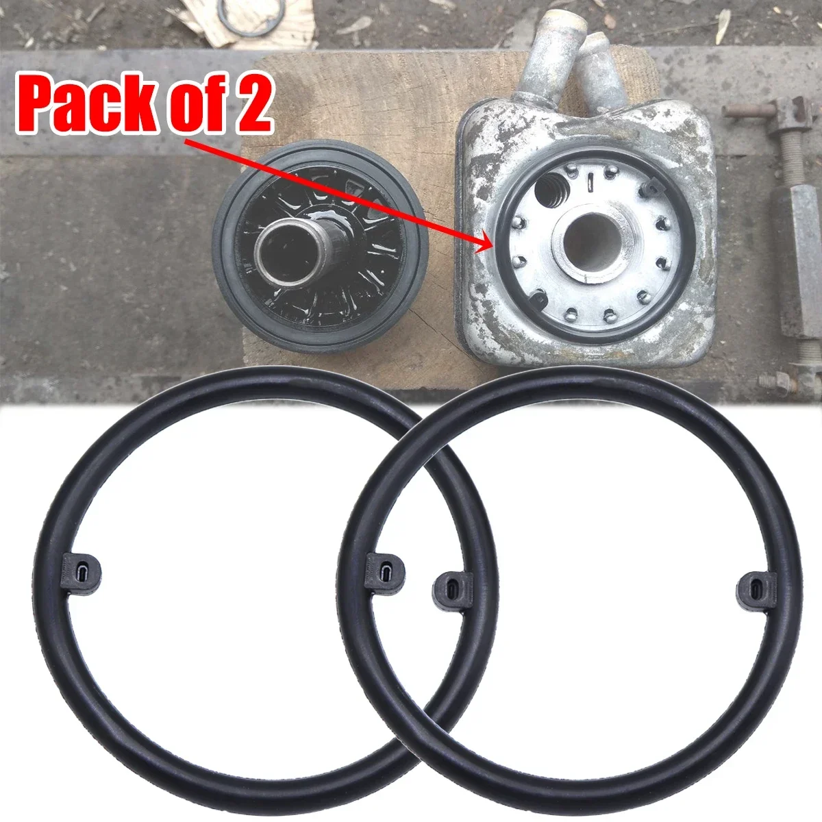 

2 упаковки, уплотнение фильтра масляного радиатора двигателя для Audi 80 B2 B3 B6 Cabriolet B4 100 C4, корпус теплообменника, уплотнительное кольцо, верхняя резиновая прокладка