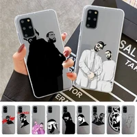 hajime miyagi andy panda phone case for samsung s20 s10 lite s21 plus for redmi note8 9pro for huawei p20 clear case