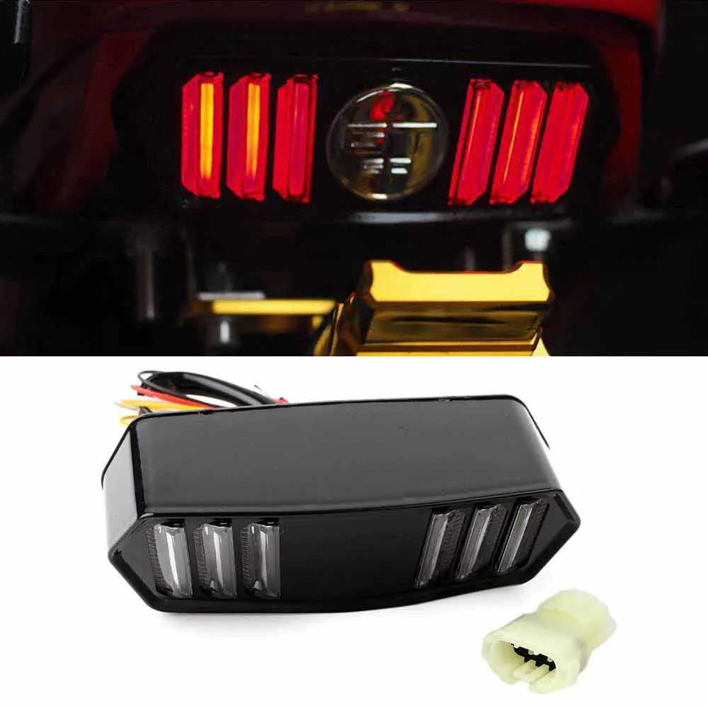 

Сигнал поворота для мотоцикла, мигающий светодиодный светильник, сигнал стоп-сигнала, указатели поворота для мотоцикла Honda MSX125 светильник ПА для мотоцикла