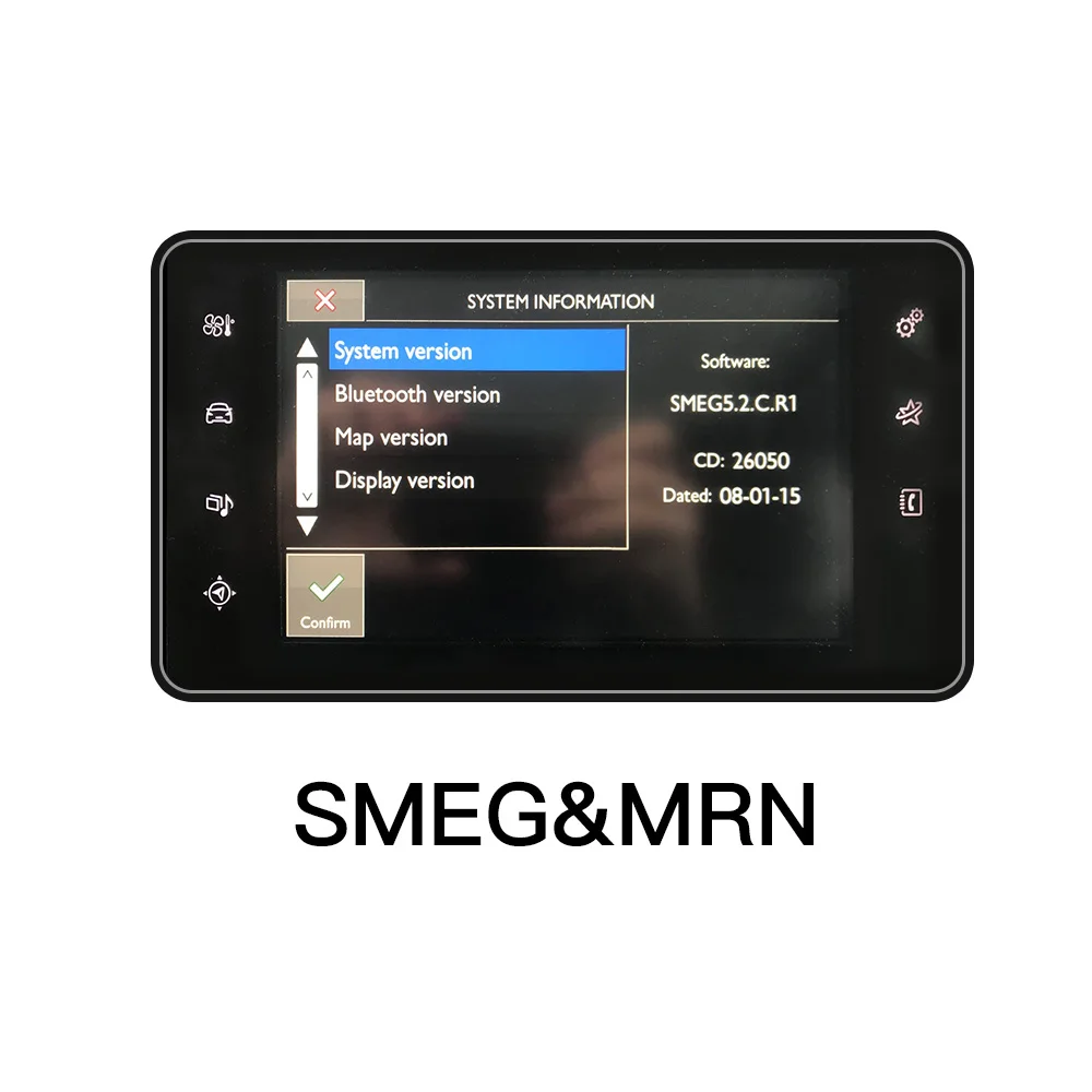 

CARABC Беспроводная камера заднего вида с поддержкой Carplay Android Auto для Peugeot Citroen SMEG MRN NAC 208 308 508 3008 C4 DS3 DS5