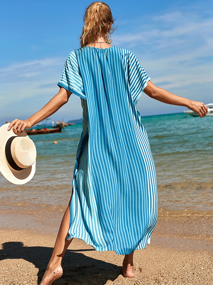 Fitshinling праздничное длинное платье в стиле бохо пляжная одежда тонкая женская