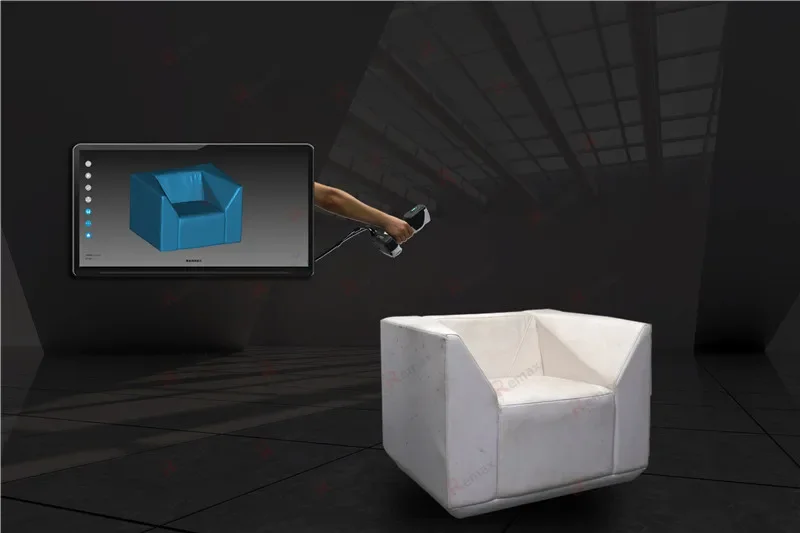 Профессиональный ручной лазерный 3D-сканер Ireal 2E