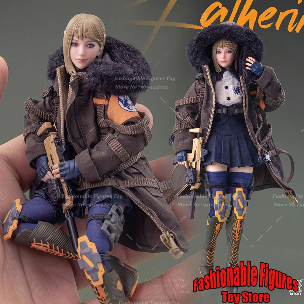 i8Toys i8-72C323 1/12 Женский солдат Кэтрин Серена Хаунд Серия Боевая девушка Полный набор