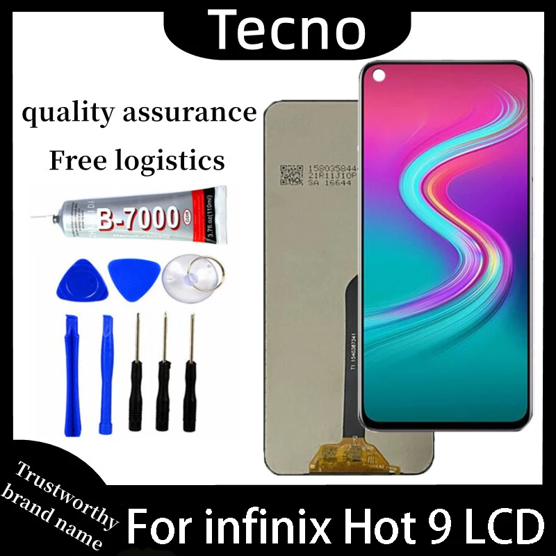 

Pcs Test For Infinix Hot 9 X655 LCD Display Touch Screen For Infinix Hot 9 X655 Display Digitizer Assembly Replacement