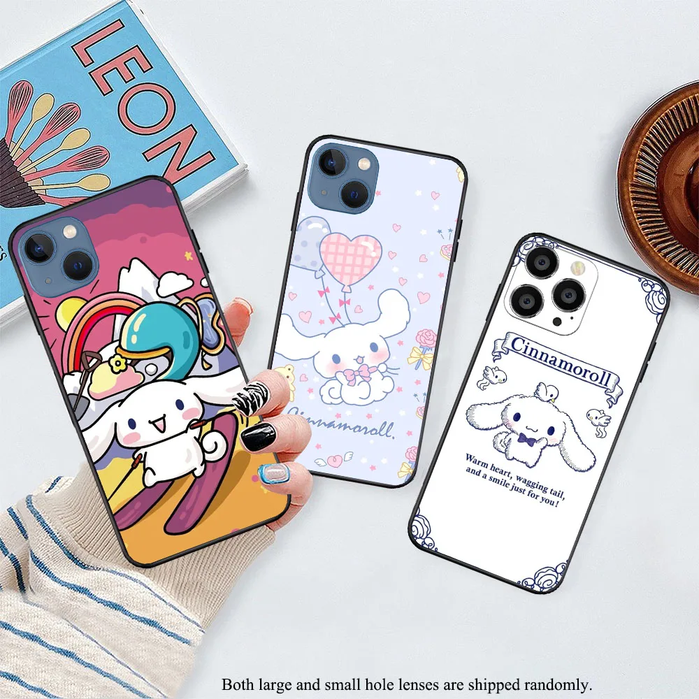 ID-24 Sanrio Cinnamoroll мягкая фотосессия для OPPO A8 A31 A9 A5 F11 Reno 3 A91 F15 A93 A54 A5S A7 A12 A12S A74 A95 F19