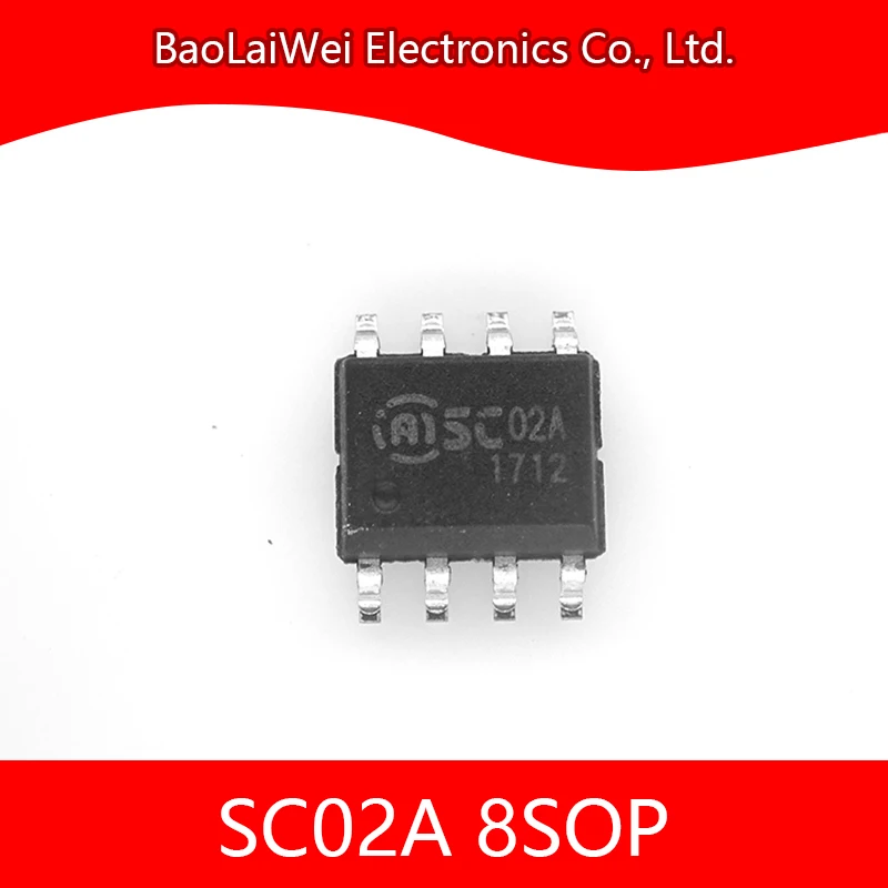 

500 шт. SC02A 8SOP ic чип электронные компоненты интегральные схемы 2-кнопочный емкостный сенсорный датчик SC02A