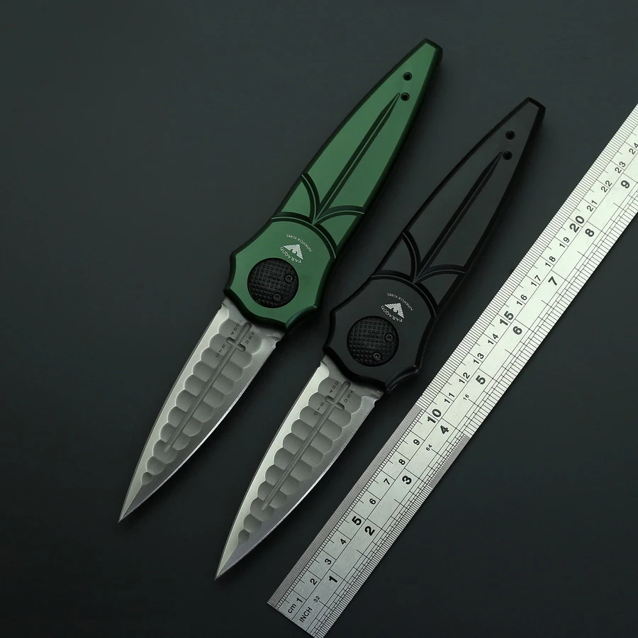 

GODFUR Tactics Folding Knife 8Cr13Mov Blade Aluminum Handle Outdoor Camping Hunting Fishing Survival Pocket Gift Knives EDC Tool
