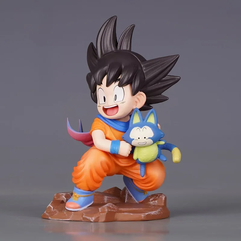 Фото Фигурка Dragon Ball Qversion, мультяшная детская фигурка Гоку, статуя Puar, ПВХ, Коллекционная модель, маленькая модель толкателя, орнамент, подарок №3
