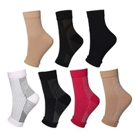 sports ankle support protective football basketball cycling running ankle brace compression socks nylon strap ankle protector