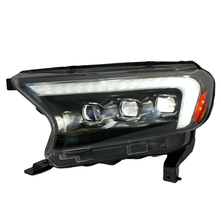 

Full LED Right Hand Drive Car LED Lamps Pickup Trucks Triple LED Projector Car LED RHD headlights for Ranger Everest T7 T8