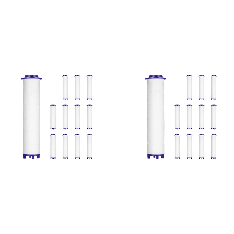 

Filter Cartridge For Vortex Shower Head 3.7In Set Of 24 Replacement Filter Cartridge For Detachable Propeller