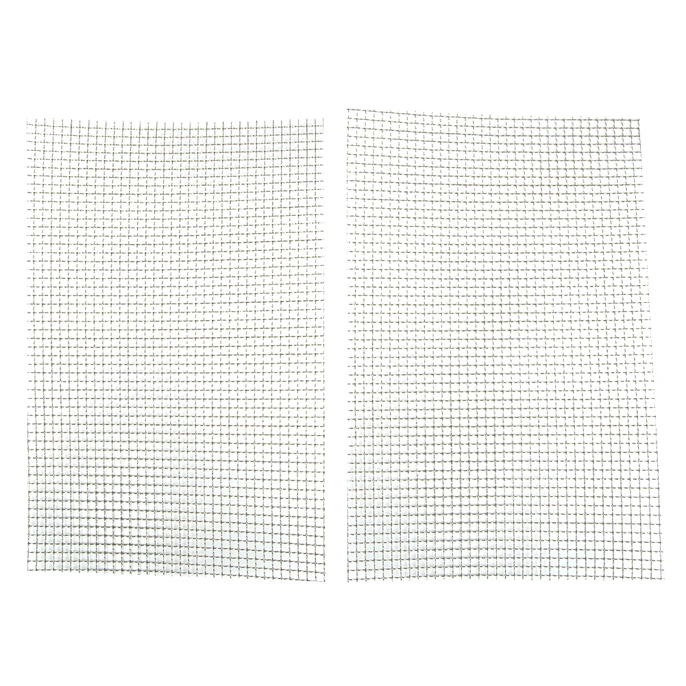 Filter Screen Wire Sheet 20 X 30cm 4/10/50/100 Mesh Filtration High Temperature Oxidation Protective Decorative