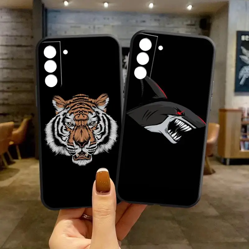 

Creative Animal Phone Case For Samsung S21 Plus S20 Ultra S10 S21 FE S22 Plus S9 S10E LiteS10 5G S8 0j2w Protective Coque Slot