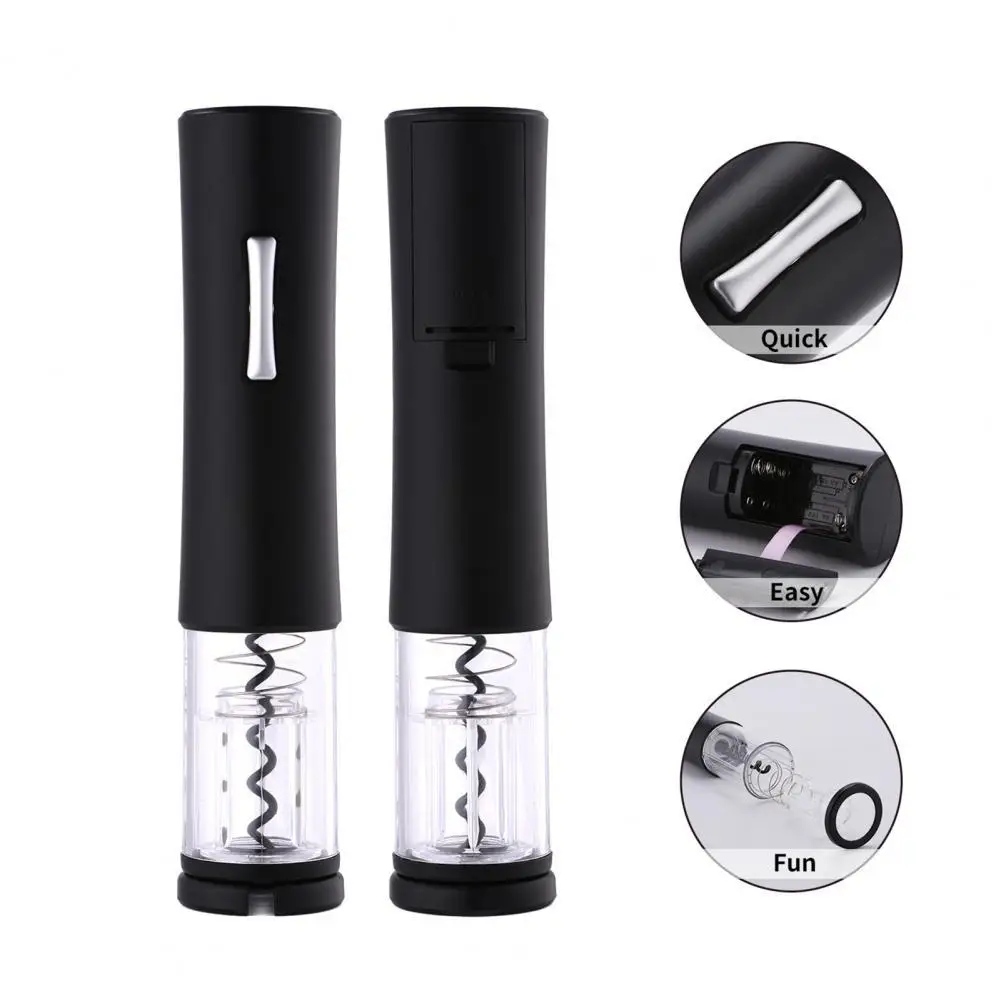 

Bottle Tool Safe Practical Black Electric Bottle Opener for Party