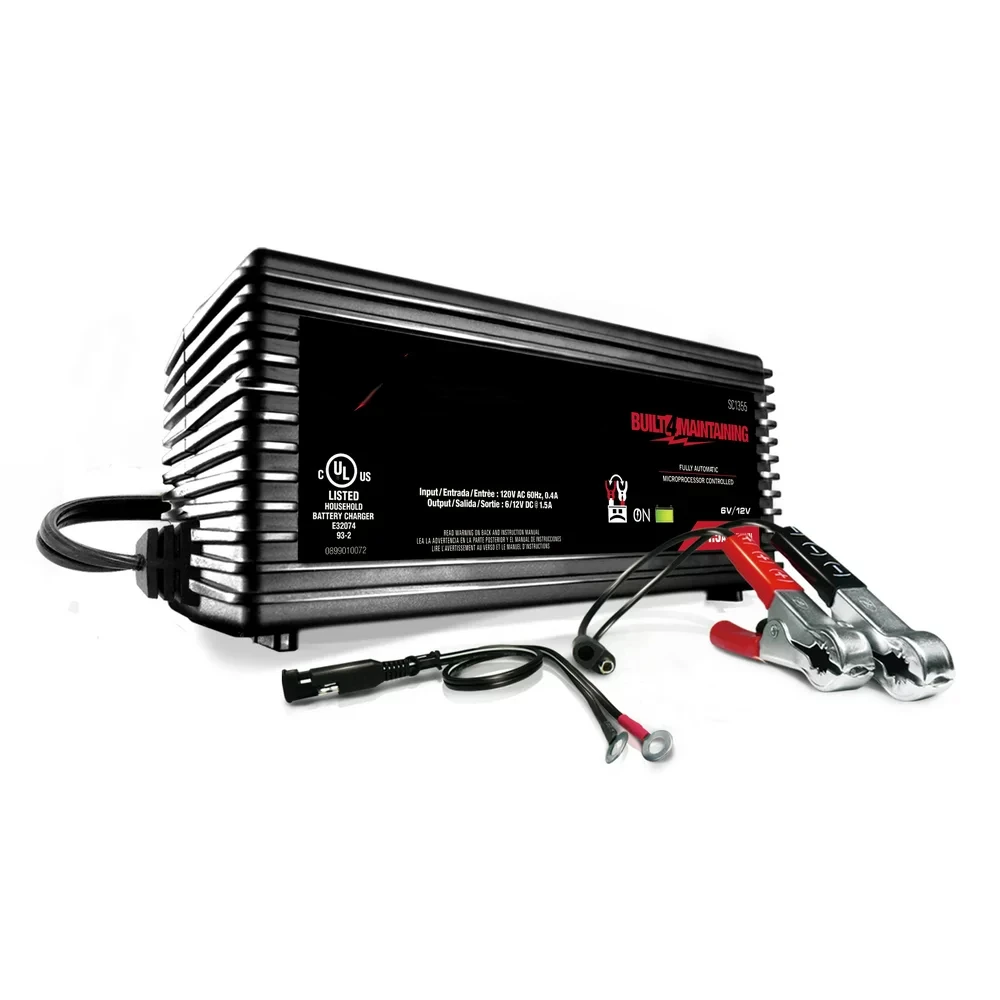 

Automatic Battery Maintainer 1.5 Amp, 6/12V car accessories Free Shipping