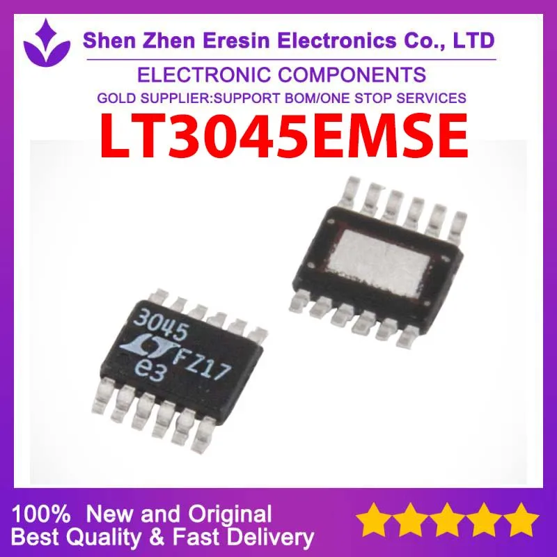 Бесплатная доставка 5 шт./лот LT3045EMSE MSOP12 новый и оригинальный