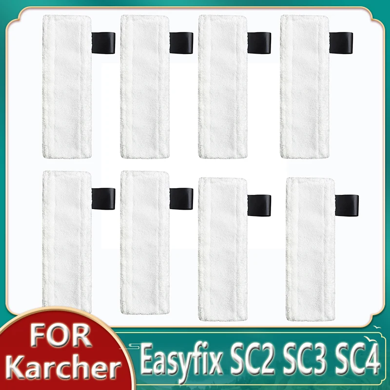 Steam Mop Cloth For Karcher Easyfix SC2 SC3 SC4 SC5 Steam Cleaner Replacement Microfibre Floor Clothes For Karcher Accessories