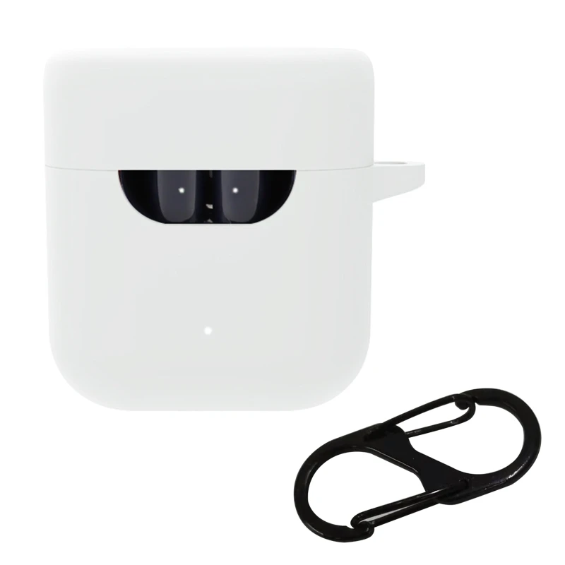 Мягкий силиконовый чехол для QCY T12S True Wireless Earbud Charging for Case Защитный пылезащитный чехол