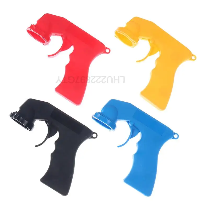 

1Pc Spray Adaptor Aerosol Spray Gun Handle with Full Grip Trigger Locking Collar