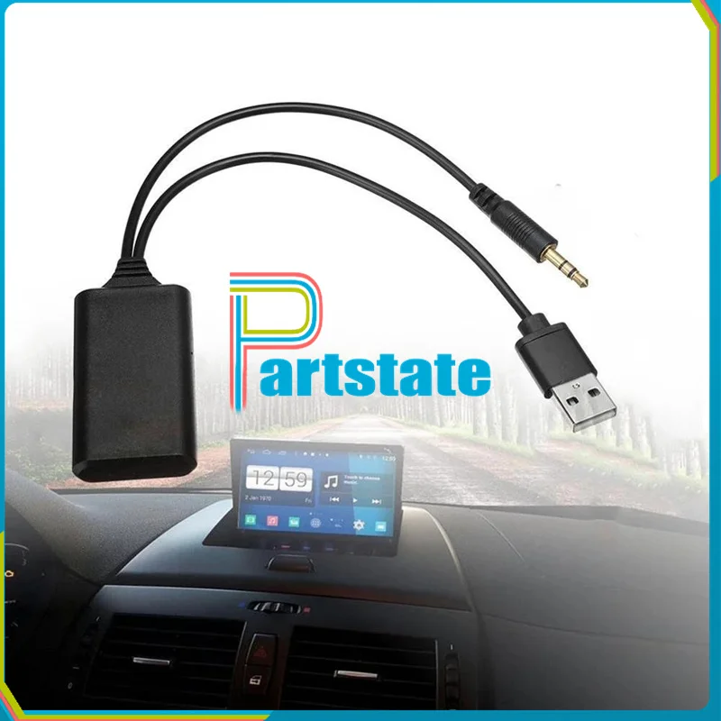 LH371 12 В автомобильный Bluetooth радио AUX кабель-адаптер подходит для BMW E90 E91 E92 E93 (art.: 3920cbec5ec24) - 3920cbec5ec24