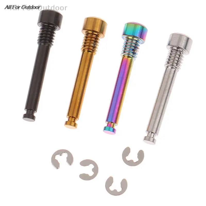 

M4 Titanium Bolts for Bicycle Disc Brake Pad Threaded Pin Inserts Screw for E5 7 9 XX XO GUIDE Hydraulic Disk Caliper