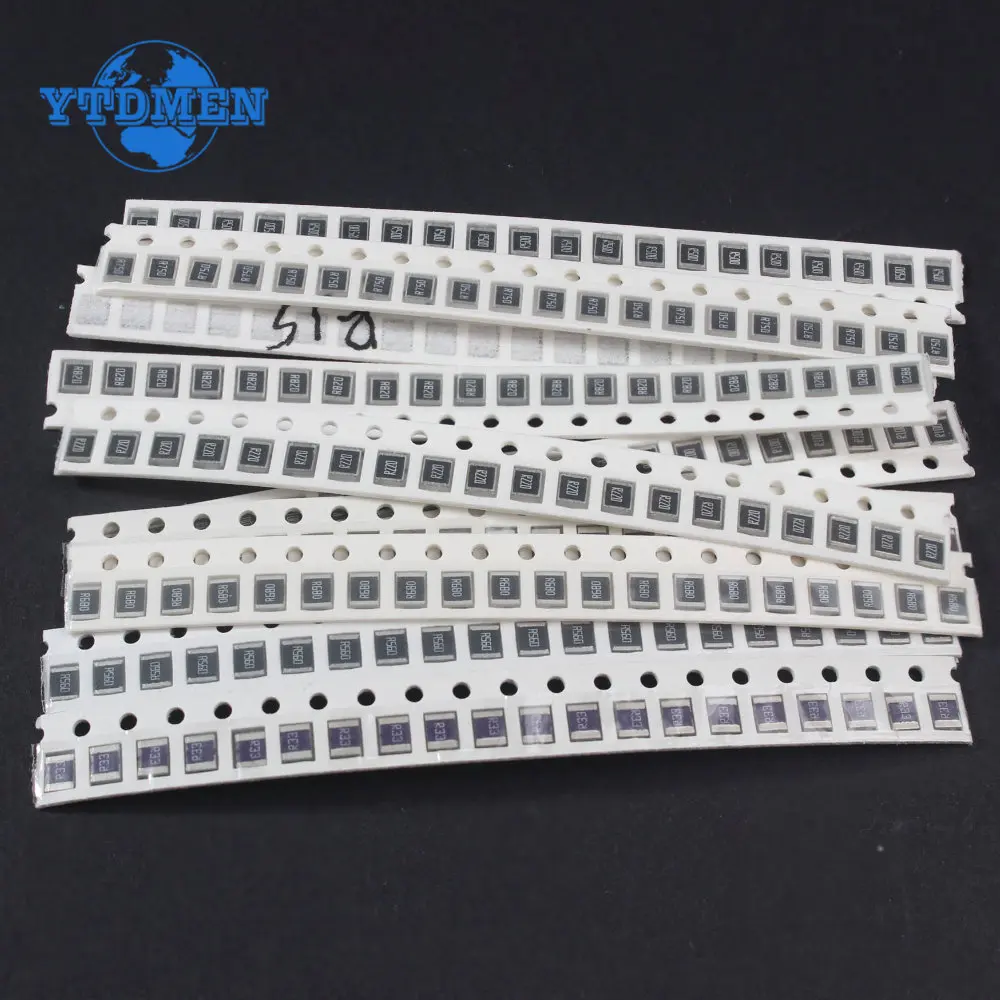 

200PCS 10 Kinds SMD 1210 Resistor Kit 0.1R~0.82R 5% High Precision Alloy Resistance New Chip Resistance Assorted Set