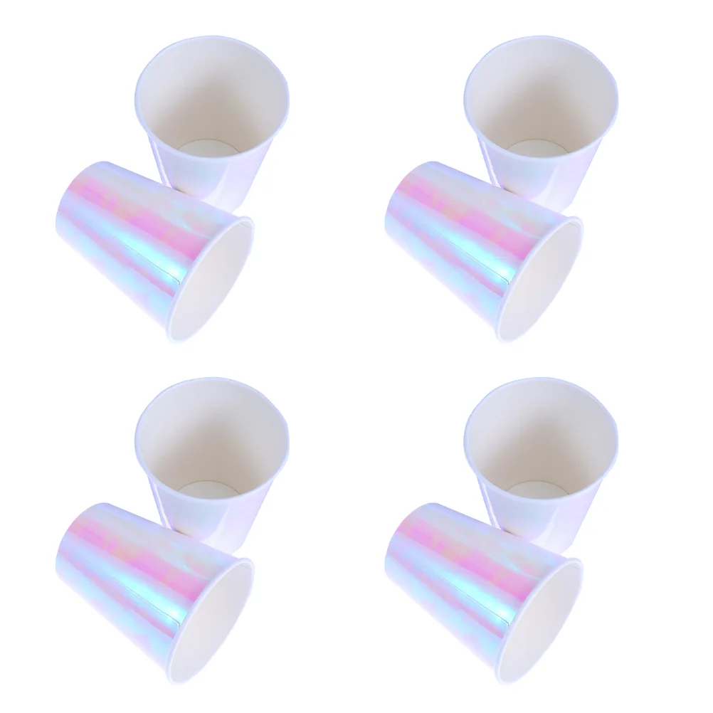 

16pcs Tableware Paper Cup Party Supplies for Wedding Banquet Birthday