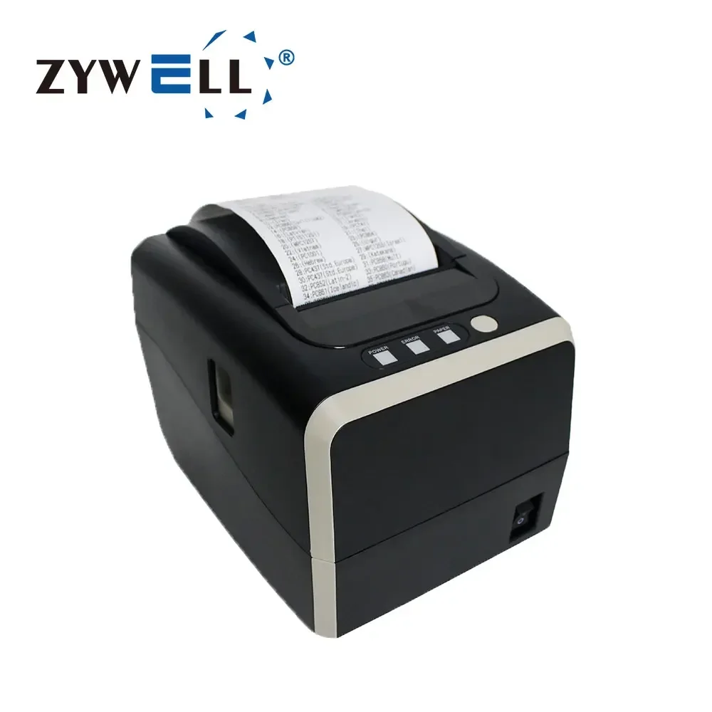 Фото Принтер этикеток ZYWELL новой конструкции с прямой термопечатью без подложки ZY-3311, 80 мм, безчернильный принтер для наклеек. №3