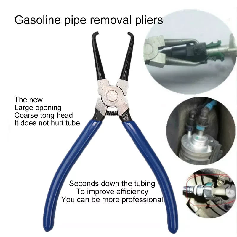 

Quality Joint Clamping Pliers Fuel Filters Hose Pipe Buckle Removal Caliper Carbon Steel Fits for Car Auto Vehicle Tools