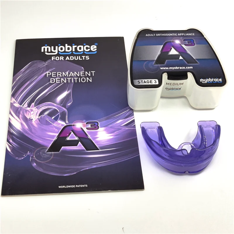 

Dental Myobrace A3 Alignment Appliance Teeth Trainer Brace/Myofunctional Orthodontic MRC Adults A3 Teeth Aligners Dentistry Tool