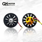 QX-motor DIY Drone 64 мм EDF Set 3800KV 3500KV 2200KV бесщеточный двигатель с 12 лезвиями Ducted Fan для части радиоуправляемого самолета