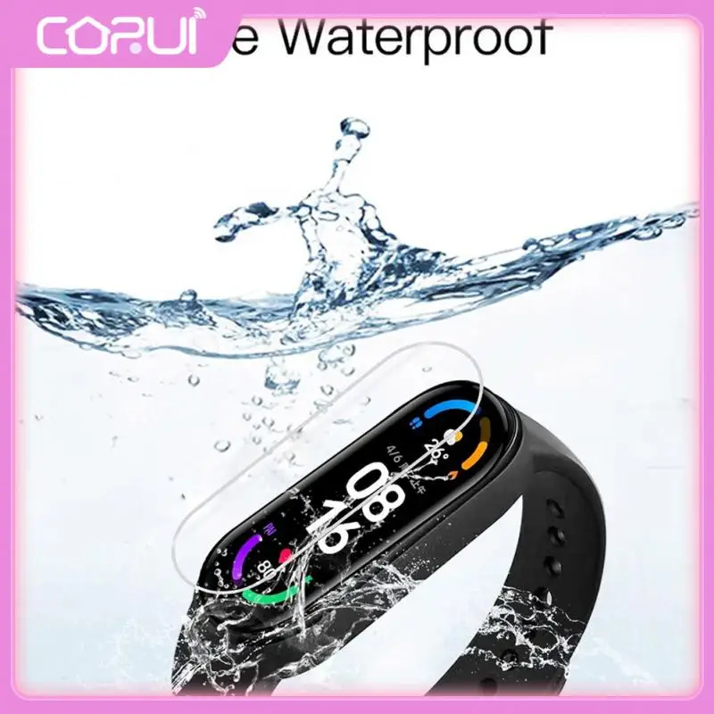 

Hydrogel Soft Screen Protectors For Xiaomi Mi Band7 5 6 4 Protective Film Smart Watch Wristband For Xiaomi Miband Accessories