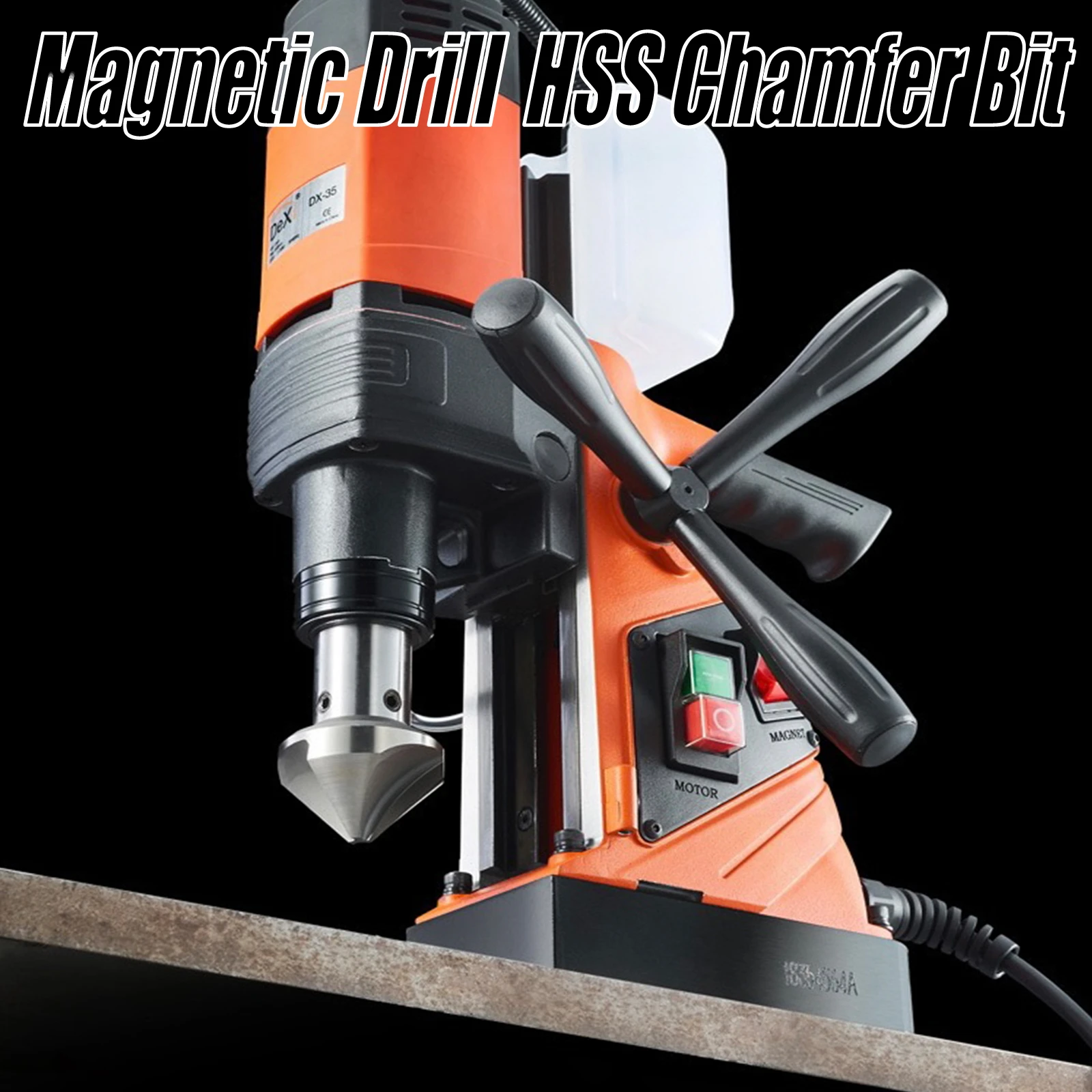 Зенковка из быстрорежущей стали 30 40 50 мм с сварочным хвостовиком 3/4 дюйма 3 лезвия