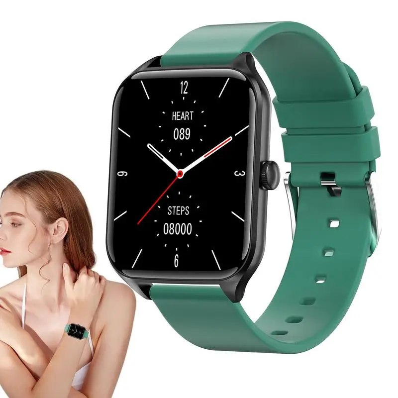 

Calorie Smartwatch Blood Glucose Monitoring Watch A9 Full Touch 1.83in HD Display Magnetic Charging Waterproof Multiple Modes