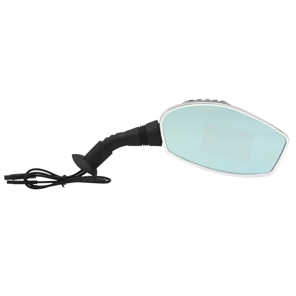 

1080p Motorcycle Dash Cam Rearview Mirror Waterproof Dual Lens Motion Detection G-Sensor Wide Angle Driving DVR Recorder Camera