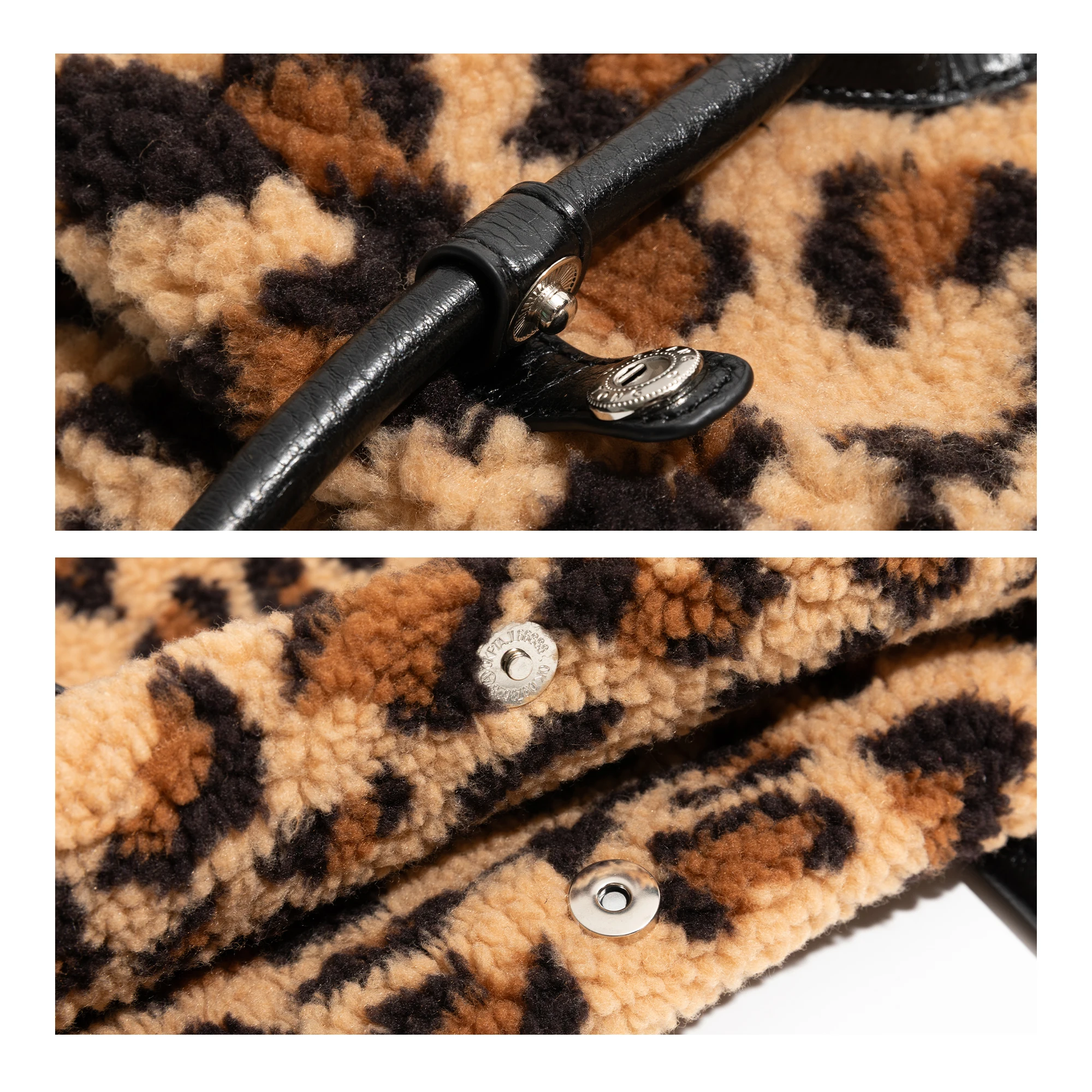 MABULA зимняя плюшевая маленькая большая сумка повседневная вместительная мягкая