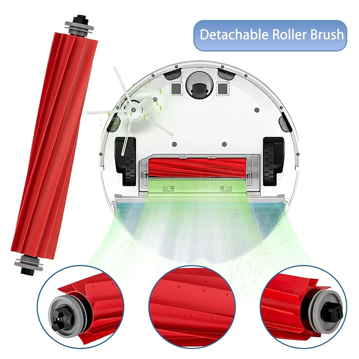 Аксессуары для Roborock S7 Maxv Ultra Pro Ультра робот вакуумная основная боковая щетка