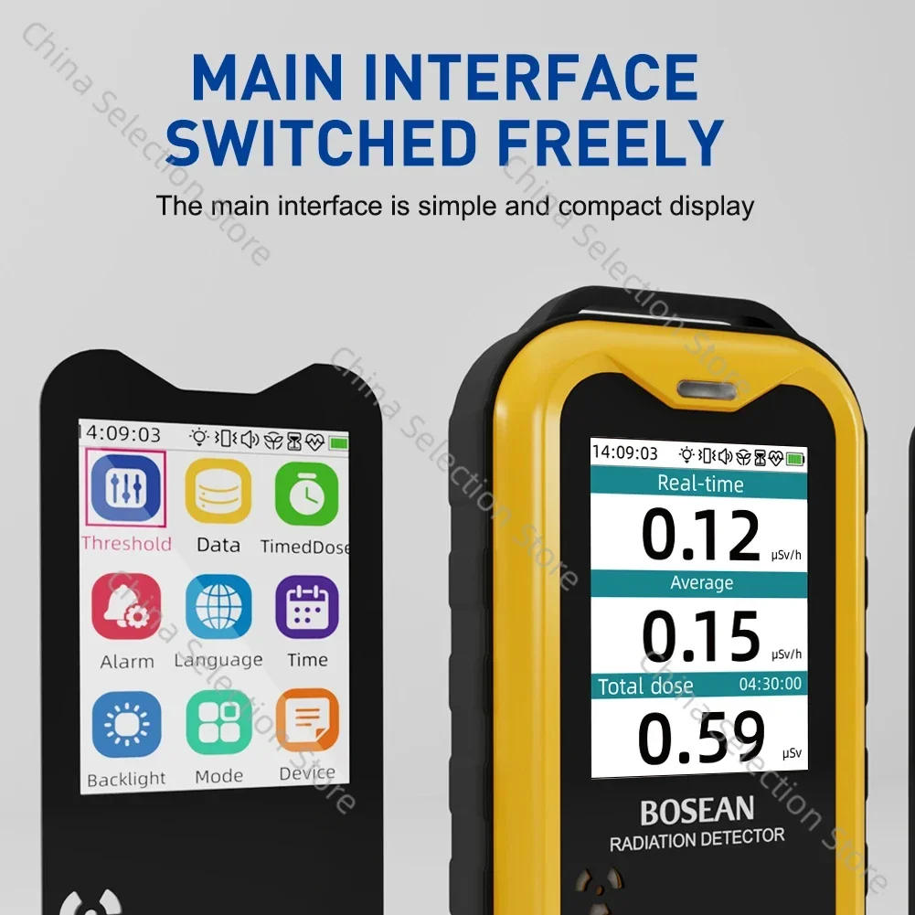 FS5000 Счетчик Гейгера Детектор ядерного излучения Рентгеновский бета-гамма