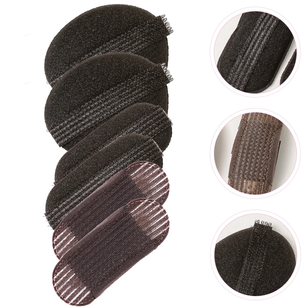 

Hair Bump Volume Clips Clip Up Tool Volumizing Pad Base Pads Padding It Bun Styling Insert Puff Inserts Girl Sponge Hairpin