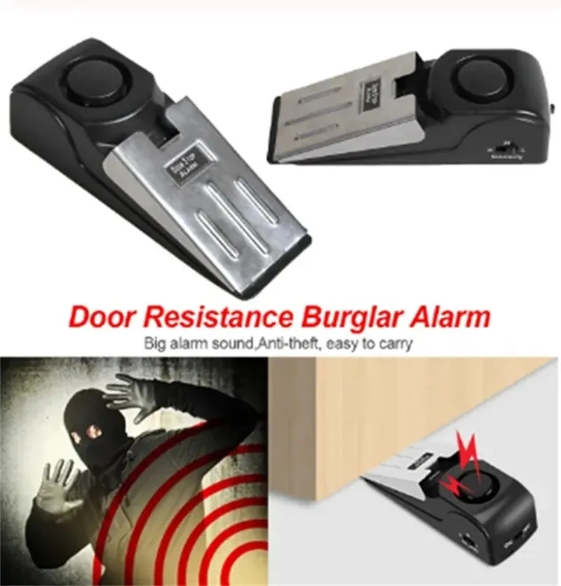 Anti-theft Burglar Stop System Security Home Wedge Shaped