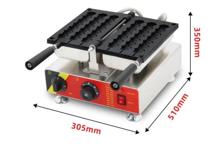 110 В 220 вафельница с рисунком кота мини-машина для изготовления вафель в форме