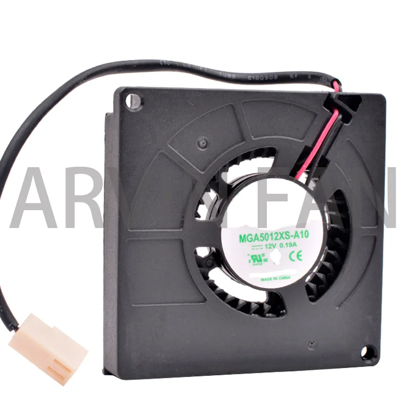 Внешний вентилятор 5510 дюйма, 5,5 см, 55 мм, 55x55x10 мм, 12 В постоянного тока, а, ультратонкий турбинный боковой выдувной вентилятор, охлаждающий вентилятор